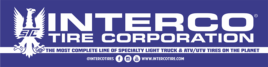 Over Land バナー　非売品 AUTHENTIC INTERCO DEALER BANNER | Interco Tire Corporation